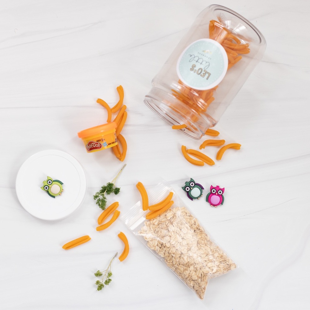 Owls & Oats Sensory Jar